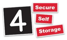 4 secure self storage logo