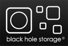 Black hole storage logo